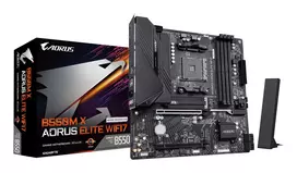 GIGABYTE B550M X AORUS ELITE WIFI7 AMD B550 AM4 lizdas „micro ATX“