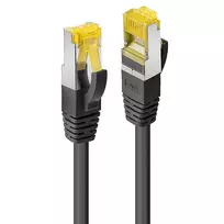 Lindy 47624 tinklo kabelis Juoda 1 m Cat6a U/UTP (UTP)