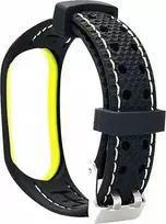 Sport Strap Xiaomi Mi Band 3/ 4 Black-Lime