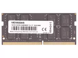 2-Power MEM5504S atminties modulis 16GB 1 x 8GB DDR4 260-pin SO-DIMM