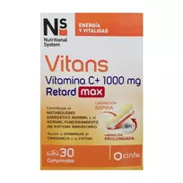 NS Vita Vitamin C+ 1000mg Extended Release Max 30 Tablets