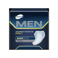 TENA Men's Absorbent Protectors, Level 2, 20 Units