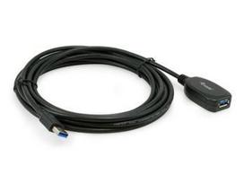 Equip cable USB-A3.0-daugiau A active extension M/F 5.00m black