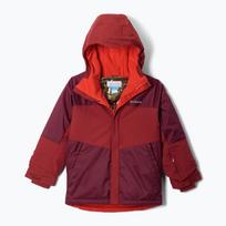 Vaikiška slidinėjimo striukė Columbia Mighty Mogul III Rich Wine/Red Oxide