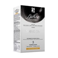 BioNike Shine On Permanent Hair Dye 3 Dark Brown, 1 vnt.
