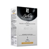 BioNike Shine On Permanent Hair Dye 1 Black, 1 vnt.