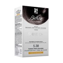 BioNike Shine On Permanent Hair Dye 538 Light Chocolate Brown, 145 ml
