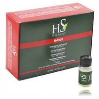 HS MILANO Energy Energising Treatment Leave-in energizuojanti priemonė silpniems / ploniems plaukams, 8 x 8 ml
