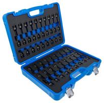 Smūginių antgalių 1/2" rinkinys | Hex, Torx, Spline | 56 vnt (7298)