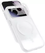 Epico HeroMatte Pro Mag+ dėklas iPhone 17 Pro/18 Pro, suderinamas su Qi2 ir MagSafe - Baltas