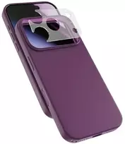Dėklas Epico Silicone Pro Mag+ Case for iPhone 17 Pro/18 Pro (Qi2 & MagSafe compatible) - Dark Violetinė