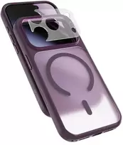 Dėklas Epico HeroMatte Pro Mag+ Case for iPhone 17 Pro/18 Pro—Qi2 & MagSafe Compatible—Dark Violetinė