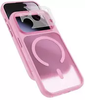 Epico HeroMatte Pro Mag+ dėklas iPhone 17 Pro Max/18 Pro Max – suderinamas su Qi2 ir MagSafe – Rožinė