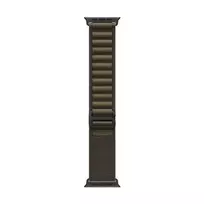 Apple 49mm Dark Olive Alpine Loop - Small - Black Titanium Finish