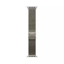 Apple Watch 49mm Natural Titanium Milanese Loop - Small - MK0A4ZM/A