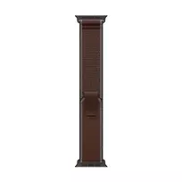 Apple 49mm Dark Umber Trail Loop - S/M - Black Titanium Finish