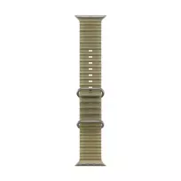 Apple 49mm Translucent Kelp Ocean Band - Natural Titanium Finish