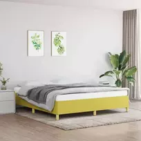 Lova Lovos rėmas su spyruoklėmis, žalios spalvos, 180x200cm, audinys