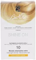 BioNike Shine On Permanent Hair Dye 10 Extra Light Skirtas šviesiems plaukams, 145 ml