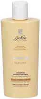 BioNike Shine On Nutri Post Colour Šampūnas su spalvos apsauga ir maitinantis, 200 ml