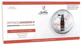 BioNike Defense Anagenix-K Hair Lotion Treatment Anti-Hair Loss, 6 vnt., 15 ml