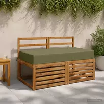 Sėdynės pagalvėlė SOEST 100% poliesteris Alyvuogių žalia