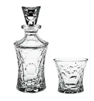 Crystal Bohemia Bohemia krištolinis rinkinys viskiui 700ml, Molecules