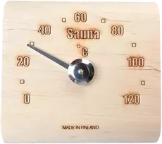 Saunia juodalksnio medienos pirties termometras