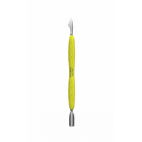 Staleks Uniq 10 Type 3 Manicure Pusher Gummy Manikiūro įrankis nagų odelių priežiūrai Yellow