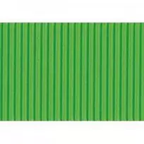 Gofruotas kartonas 50x70cm Folia žalias