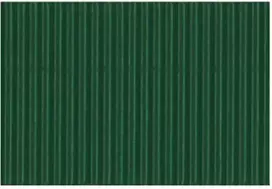 Gofruotas kartonas 50x70cm Folia tams.žalias