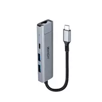 Lindy Konverter USB 3.2 Gen 2 Typ C Hub & Gigabit