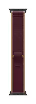 49mm Burgundy Trail Loop - S/M - Black Titanium Finish