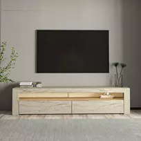 TV staliukas, Hanah Home, travertinas, 150 x 46,8 x 36,8
