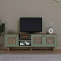 TV staliukas, Hanah Home, žalias, 160 x 56 x 40