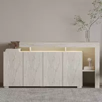 Konsolė, „Hanah Home“, travertinas, 170 x 3 x 35