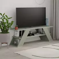 TV staliukas, Hanah Home, pelenų žalia, 120 x 40 x 33,5