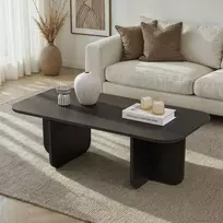 Kavos staliukas, „Hanah Home“, juodo medžio, 120 x 41 x 60