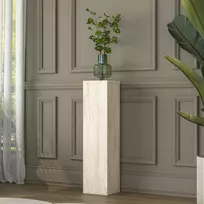 Šoninis staliukas, „Hanah Home“, travertinas, 20 x 80 x 18,2