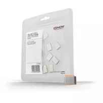 Lindy 40440 jungčių blokatorius Prievadų blokatorius C tipo USB Oranžinė Akrilonitrilo butadieno stirenas (ABS) 10 vnt
