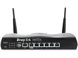DrayTek Vigor2927ac belaidis maršrutizatorius Gigabitinis eternetas Dviguba juosta (2,4 GHz / 5 GHz) 4G Juoda