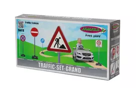 Jamara 460293 Supamojo arba važiuojamojo žaislo priedas Žaislinių kelio ženklų rinkinys