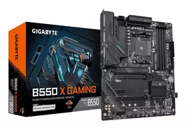 GIGABYTE B550 X GAMING pagrindinė plokštė AMD B550 AM4 lizdas ATX