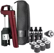 Timeless Six+ Wine Preservation System - Burgundy