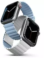 Revix Reversible Silicone Strap Apple Watch 44/45/49mm Blue/White