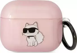 Ikonik Choupette Airpods 3 cover pink