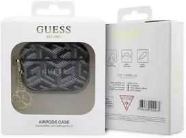 GUAP2PGCE4CK „GCube“ dėklas su pakabuku „AirPods Pro 2“, juodas