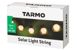 Lempučių girlianda Tarmo Dome, 1.8 m, šiltai balta sp., 10 LED, Balta sp./Juoda sp.