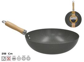 Keptuvė Kitchen&GO 543369, Ø 28 cm, aliuminis, juoda sp.