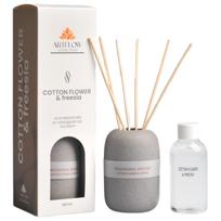 Namų kvapas, kvapiosios lazdelės ArtFlow Cotton Flower & Freesia, 120 ml Pilka sp.